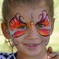 girl face painting 3
